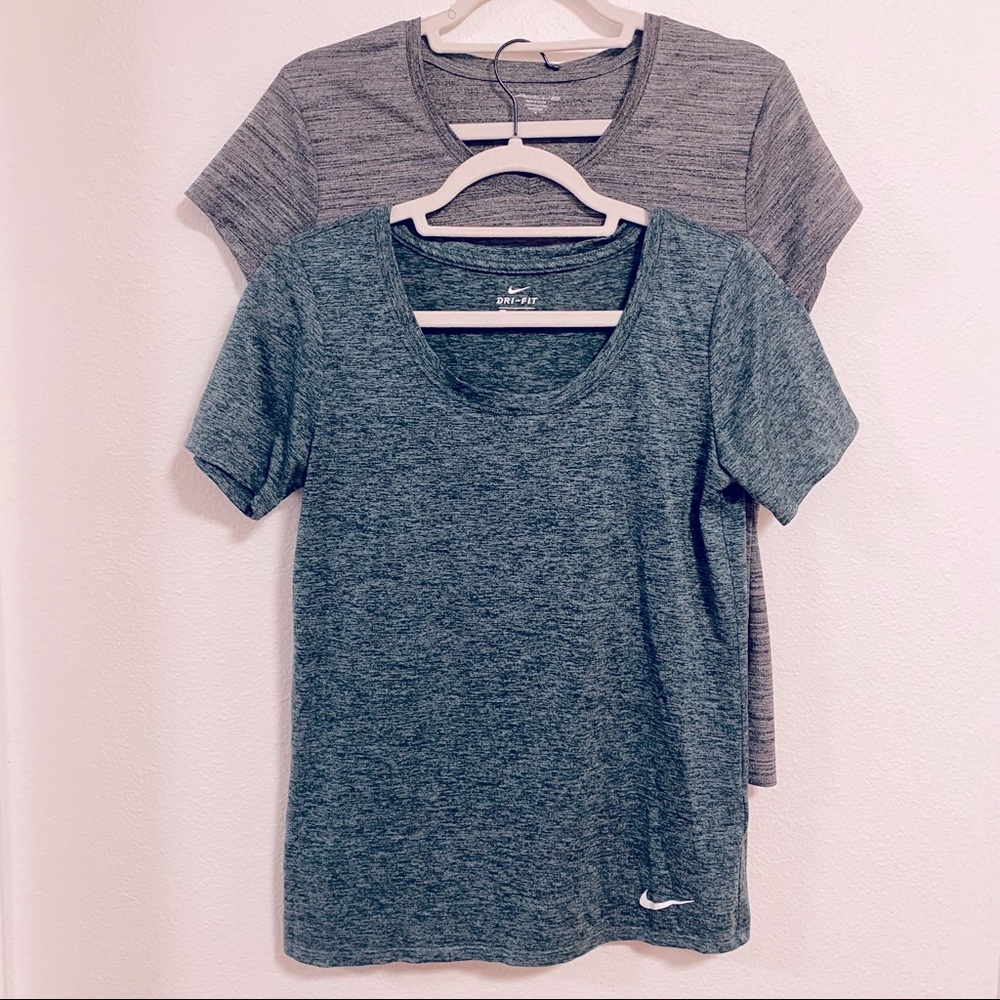 Lot of Two Quick Dry Athletic T Shirts, Nike (S), Activ8 (M)